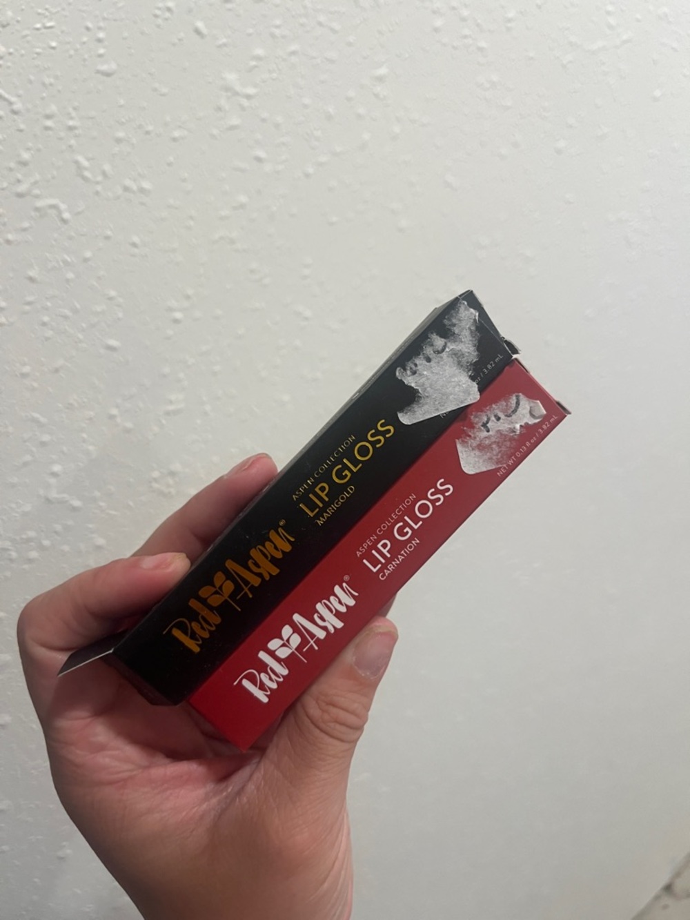 Red Aspen Lip Gloss Duo — Black & Red